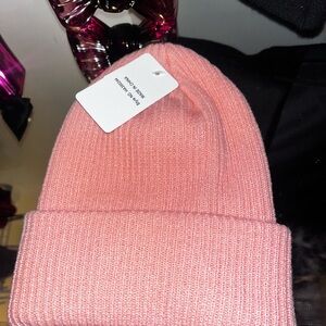 Pink beanie